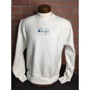 Champion Reverse Weave Spell Out Graphic Sweatshirt Long Sleeve Pullover Logo